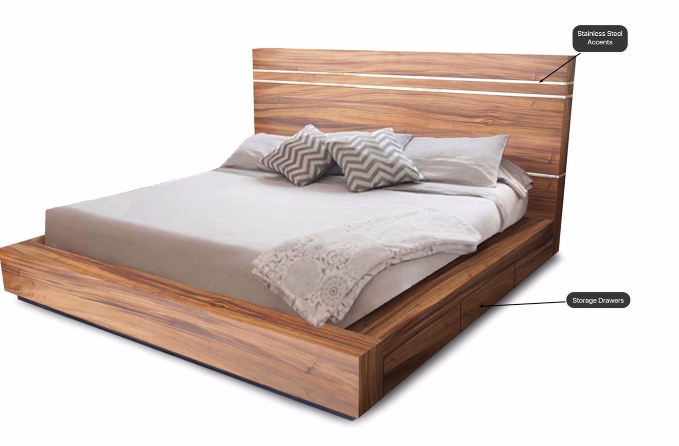 Made to Order Bedroom Furniture. - Beds 076-01